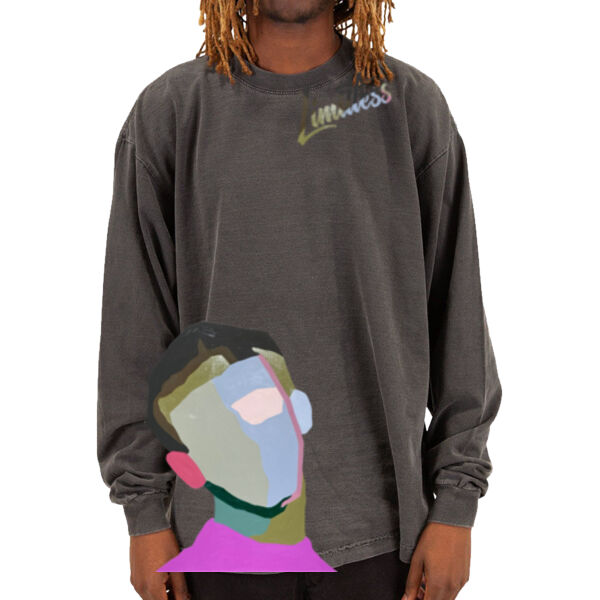 Limitless Garment-Dyed Long Sleeve T-Shirt Thumbnail